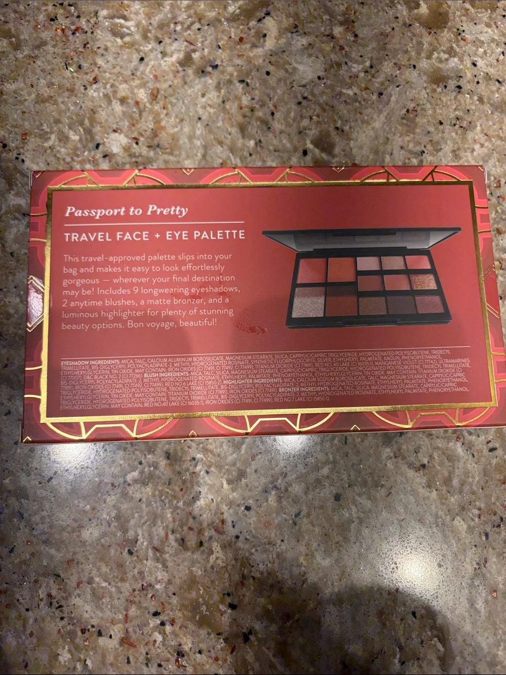 NEW Laura Geller Passport to Pretty Face + Eye Palette The Wanderlust Collection